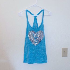 Turquoise/blue Victoria’s Secret tank top